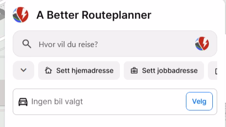 App og nettsted: ABRP (A Better Route Planner)