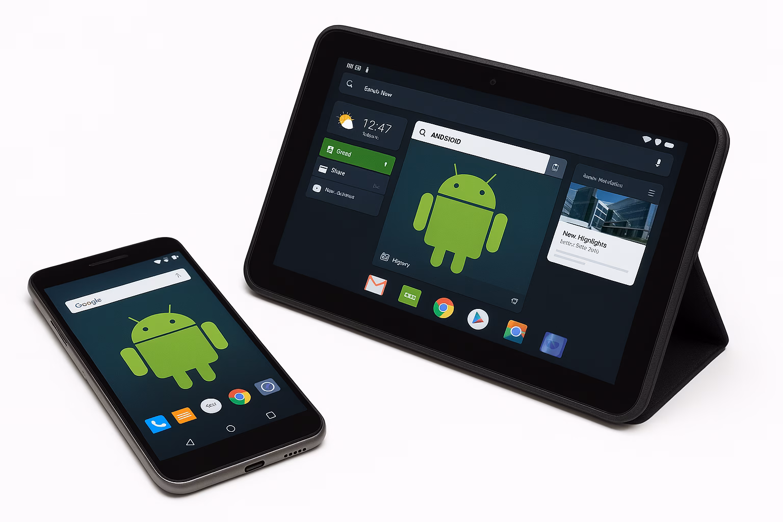 Android telefon og nettbrett