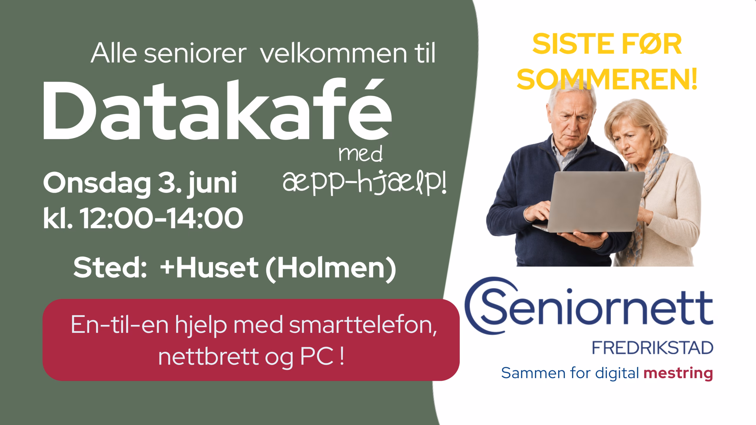 Datakafé onsdag 3. juni