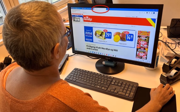 Faner – Hvordan bruker du faner på PC