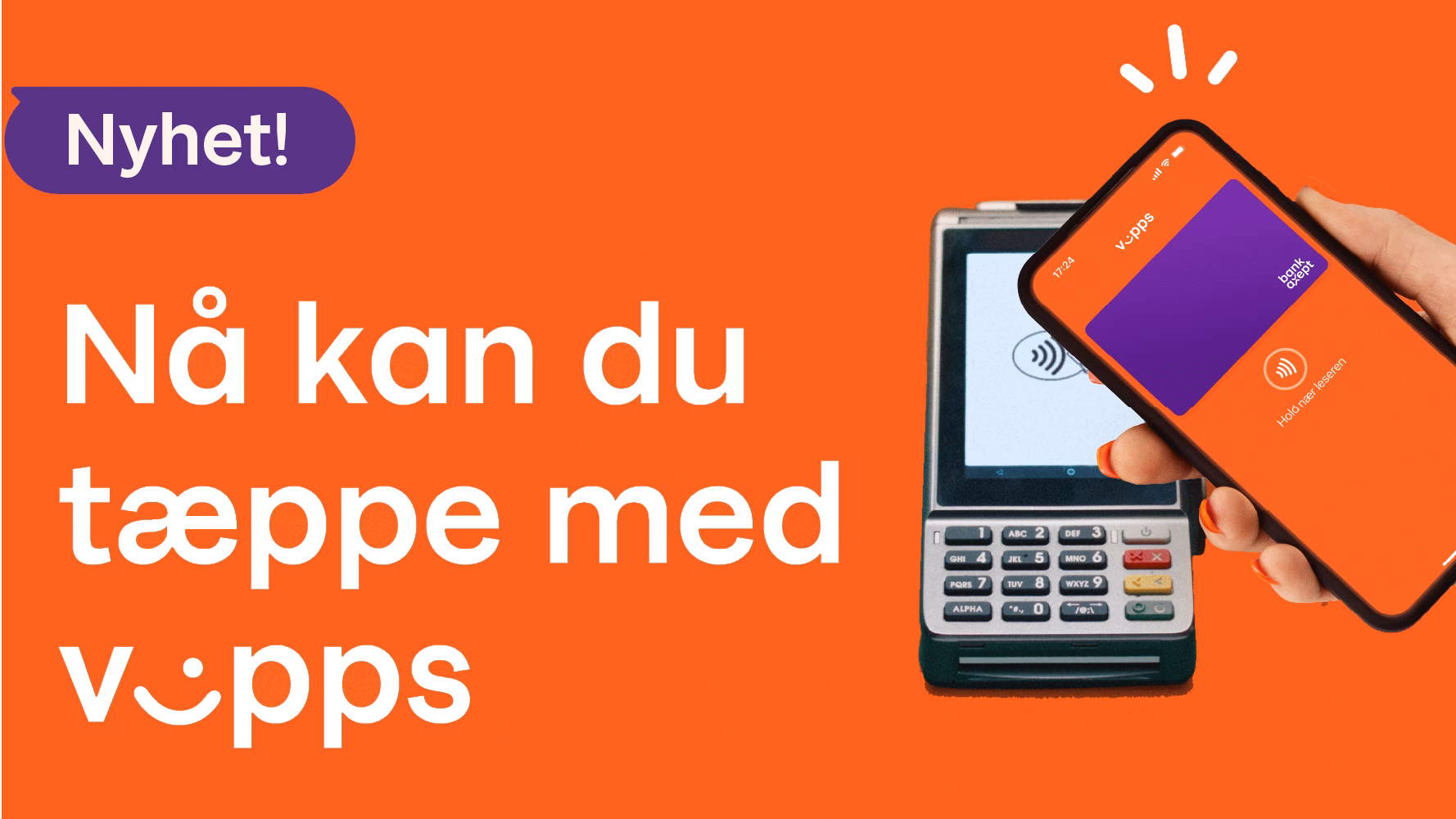 Nå kan du tæppe med Vipps