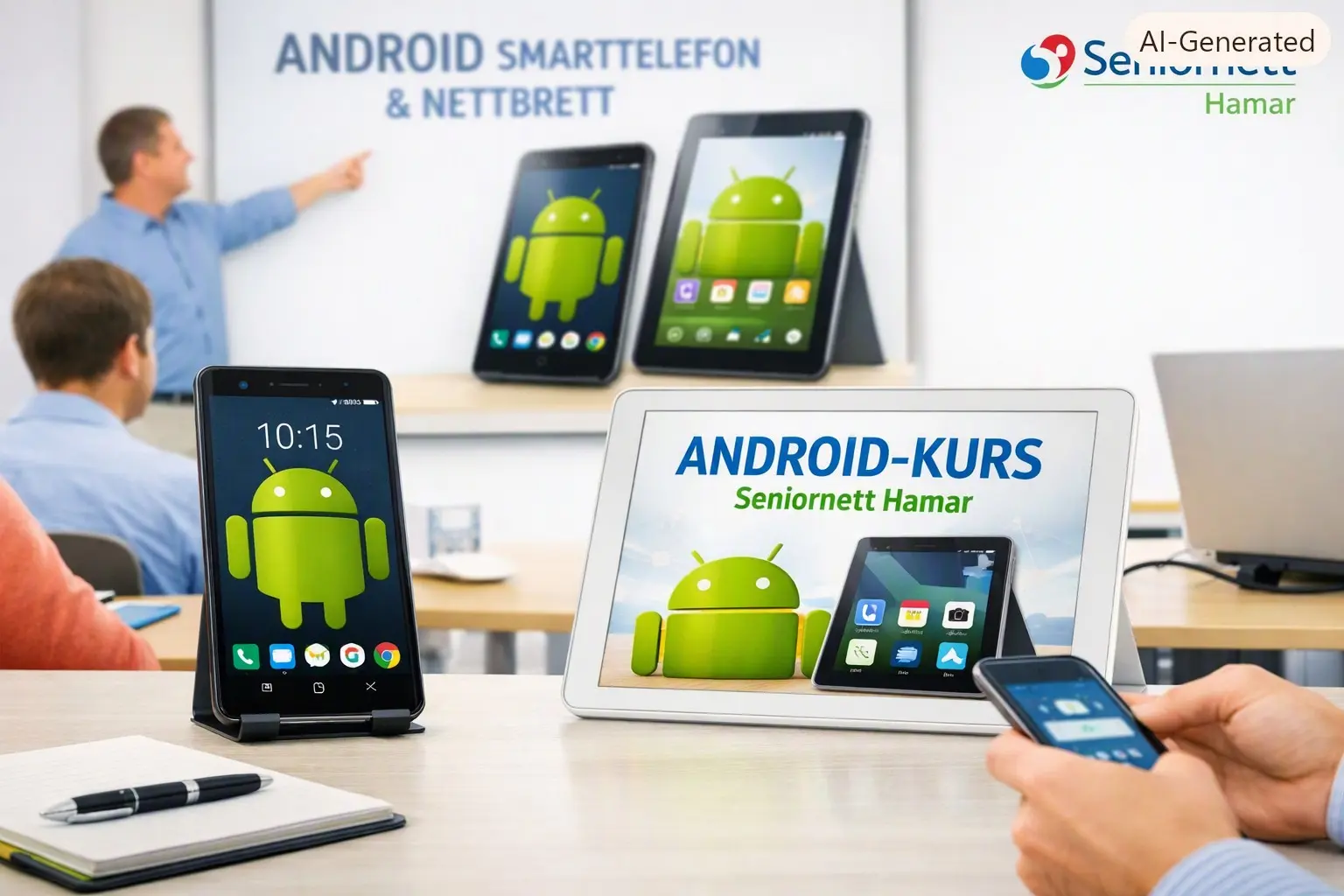 Bli bedre kjent med smarttelefonen og nettbrettet (Android)