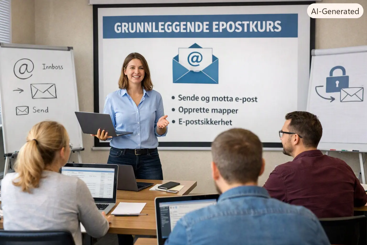 Kurs i bruk av e-post (grunnleggende)