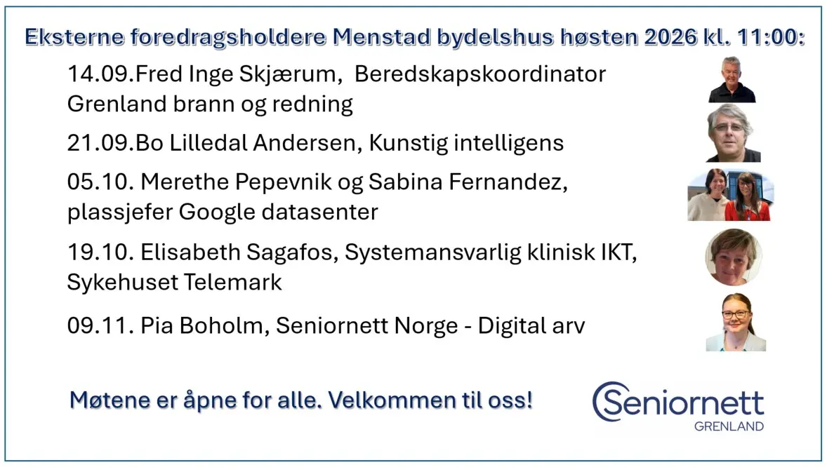 Vi får mange