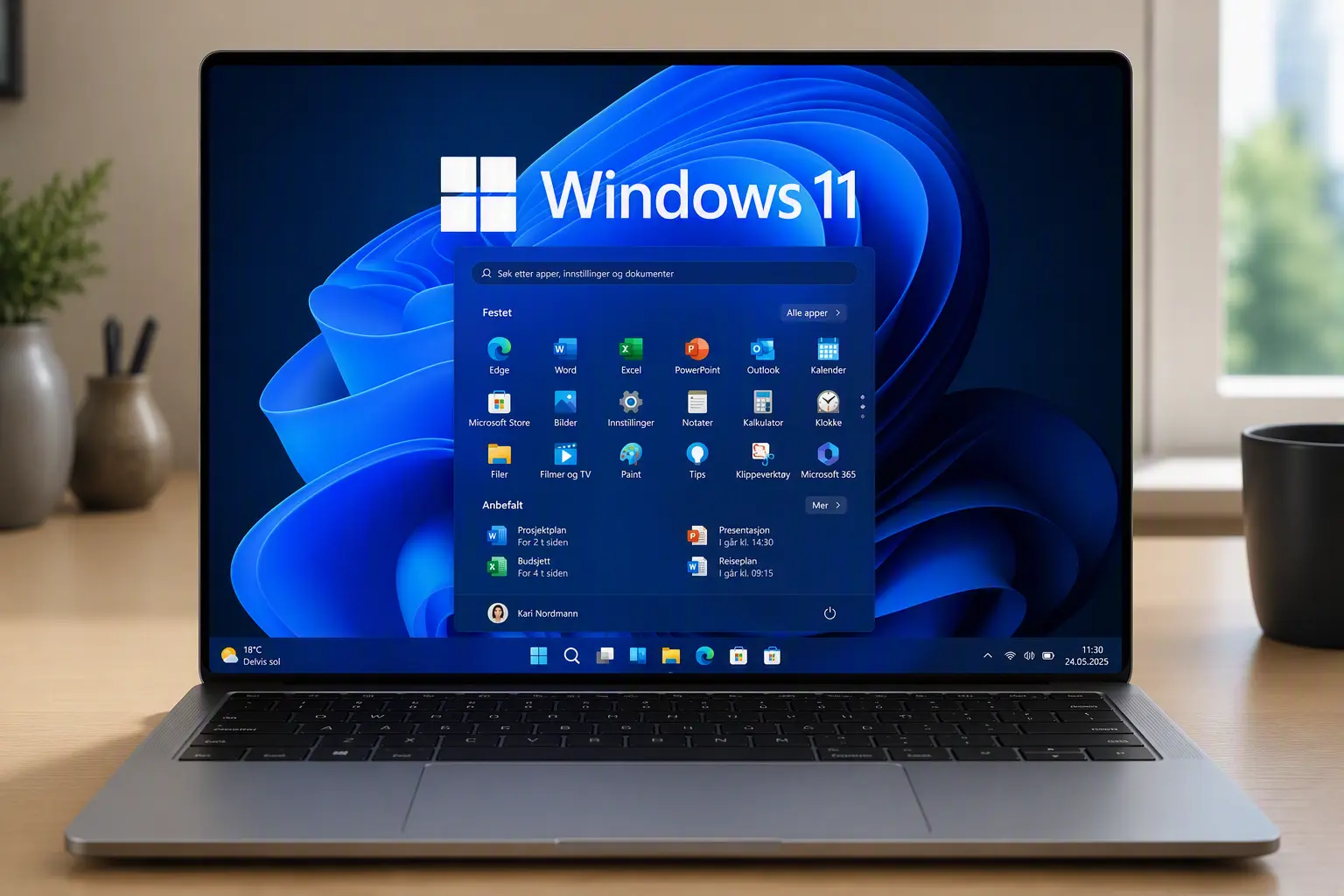 Bruk av datamaskin. Internett. Windows 10/11