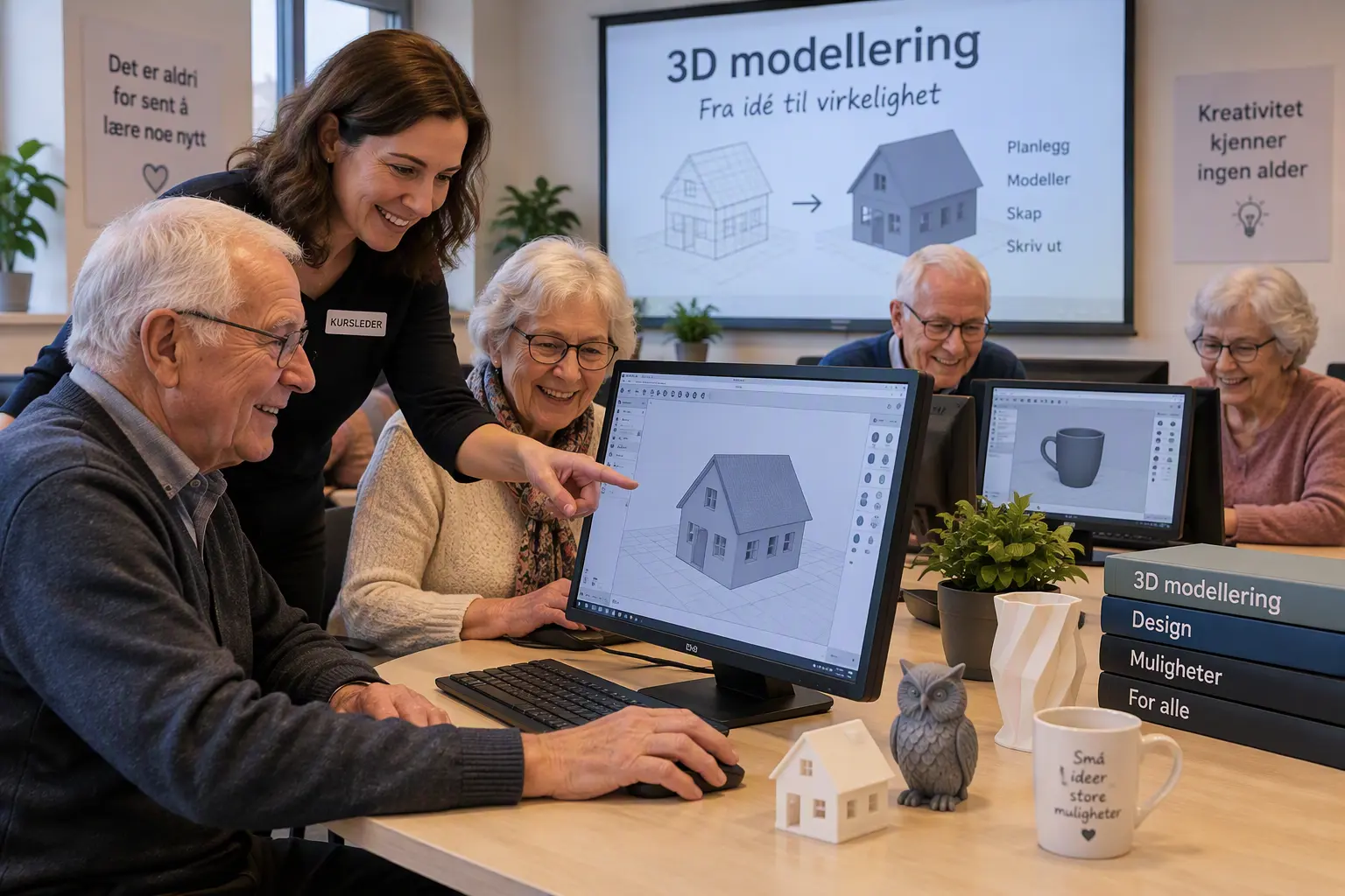 Kurstilbud i november: 
3D modellering