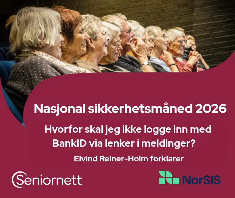 Hvorfor ikke logge inn med BankID via lenker?