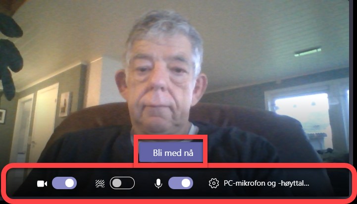 Før du blir med i møte