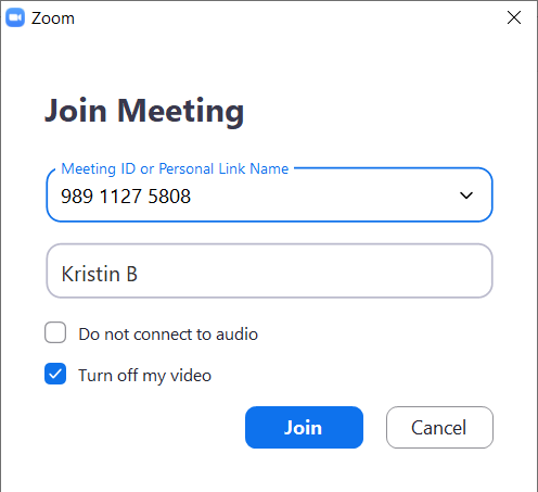 Skriv inn møte-ID