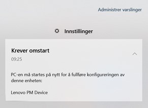 Eksempel varsling