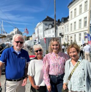 Tore Vimme, Trine Christensen, KArianne Tung og Hanni Petersen i Arendal